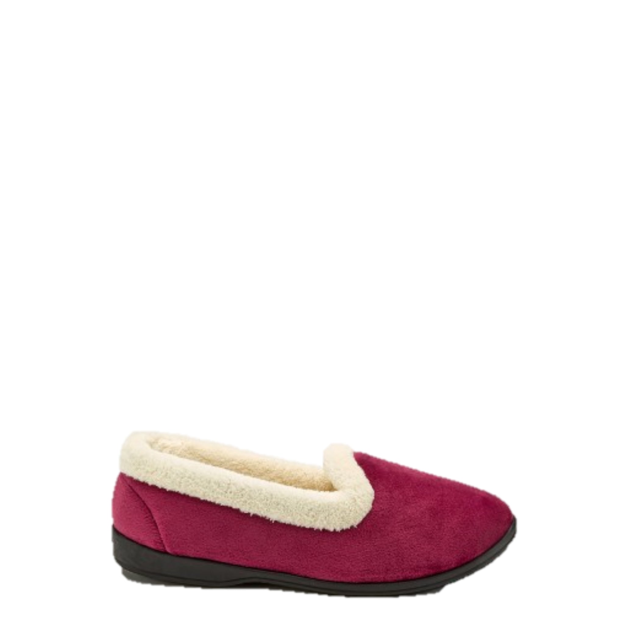 LS0844 SLIPPERS BURGUNDY