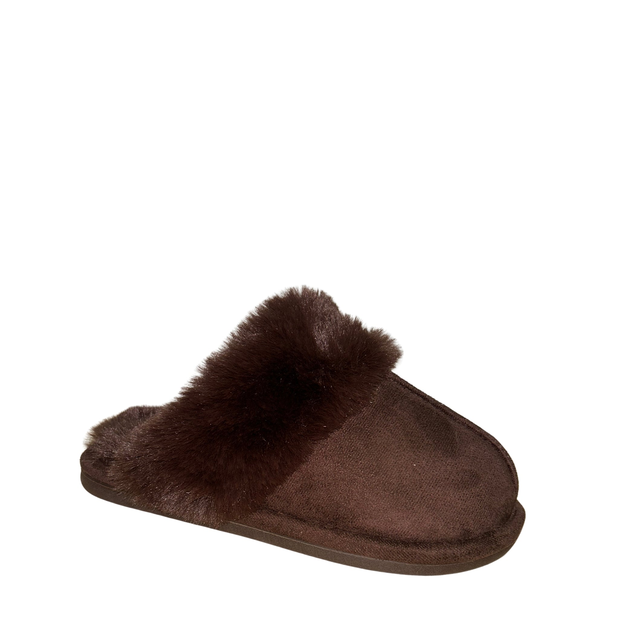 LS8529 SLIPPERS CHOCOLATE