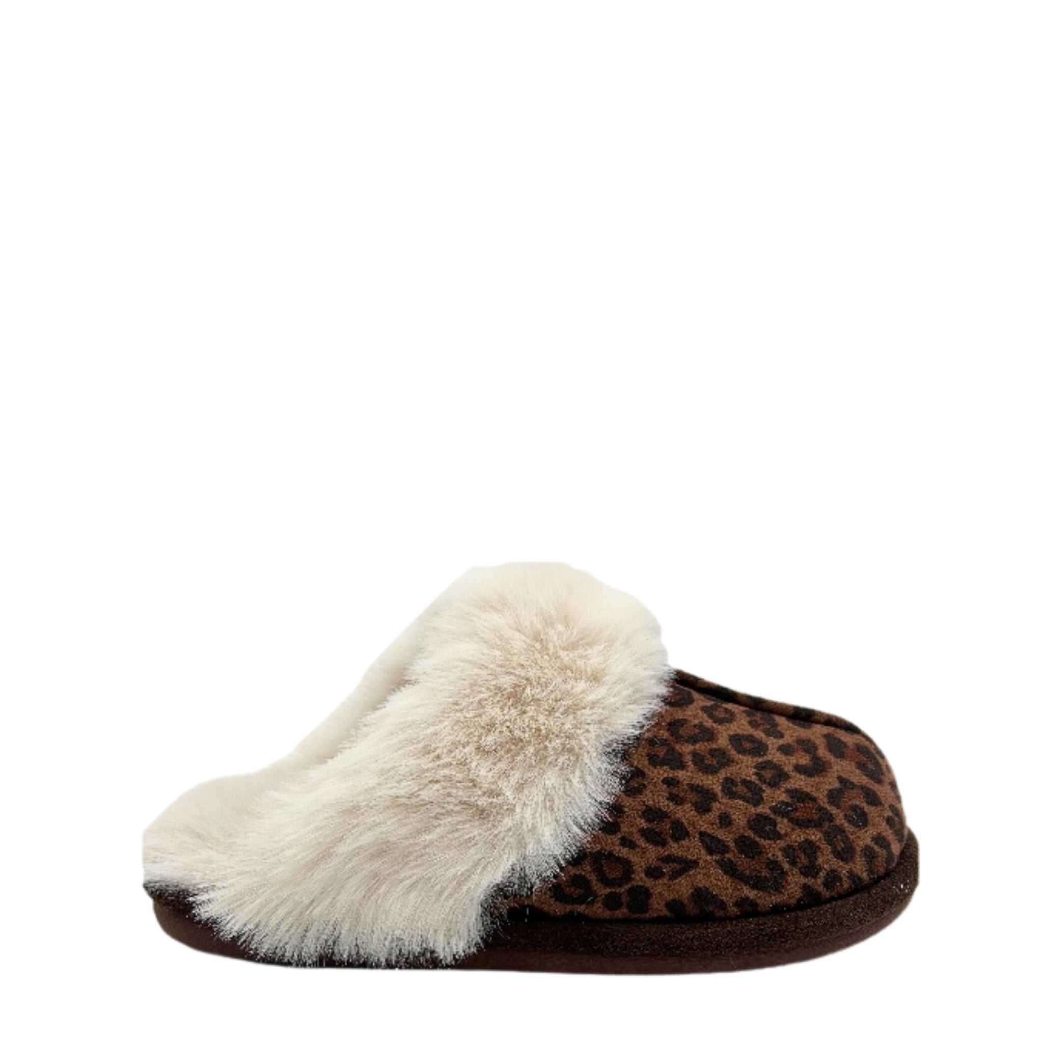 LS8529 SLIPPERS LEOPARD