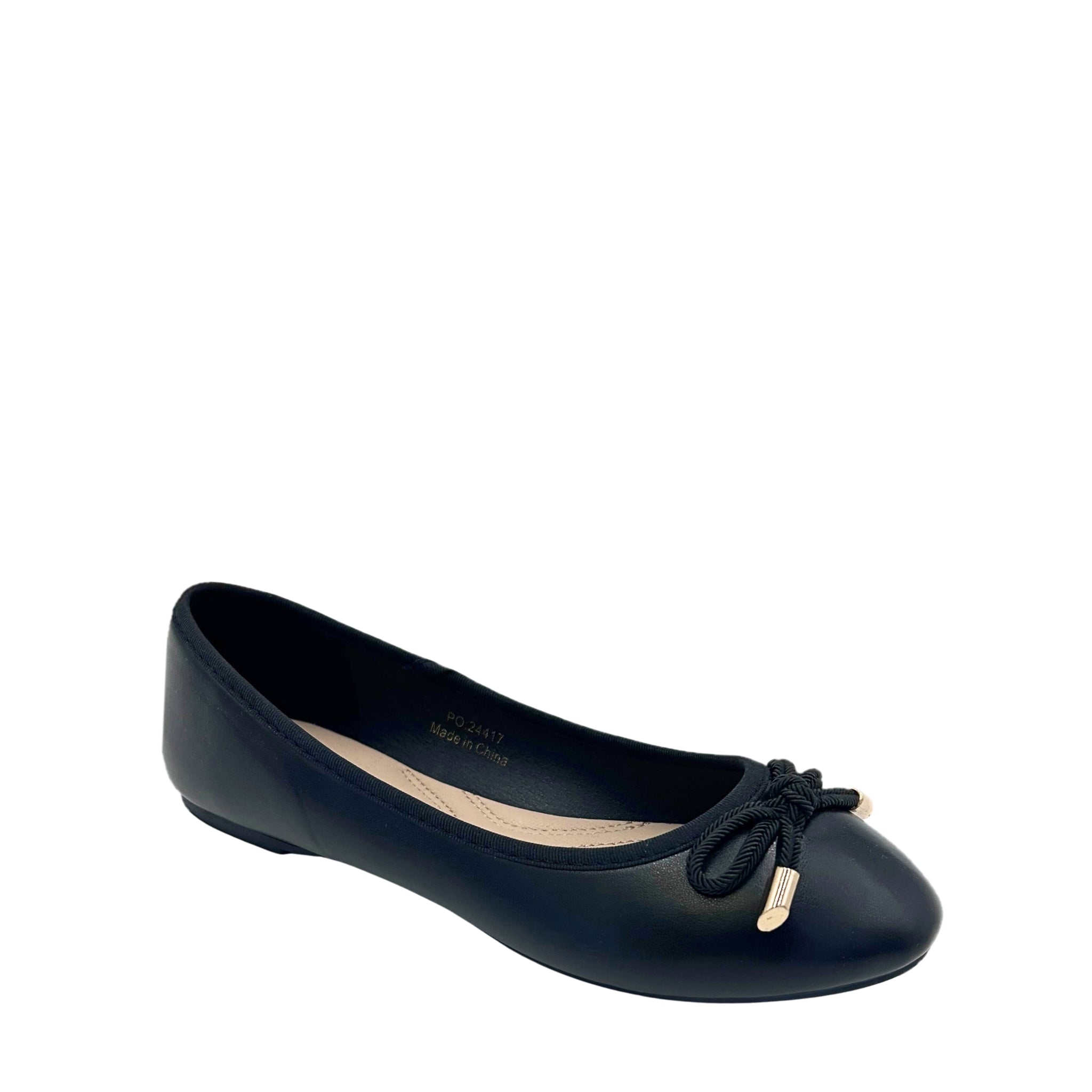 LS8943WF LADIES BLACK PU