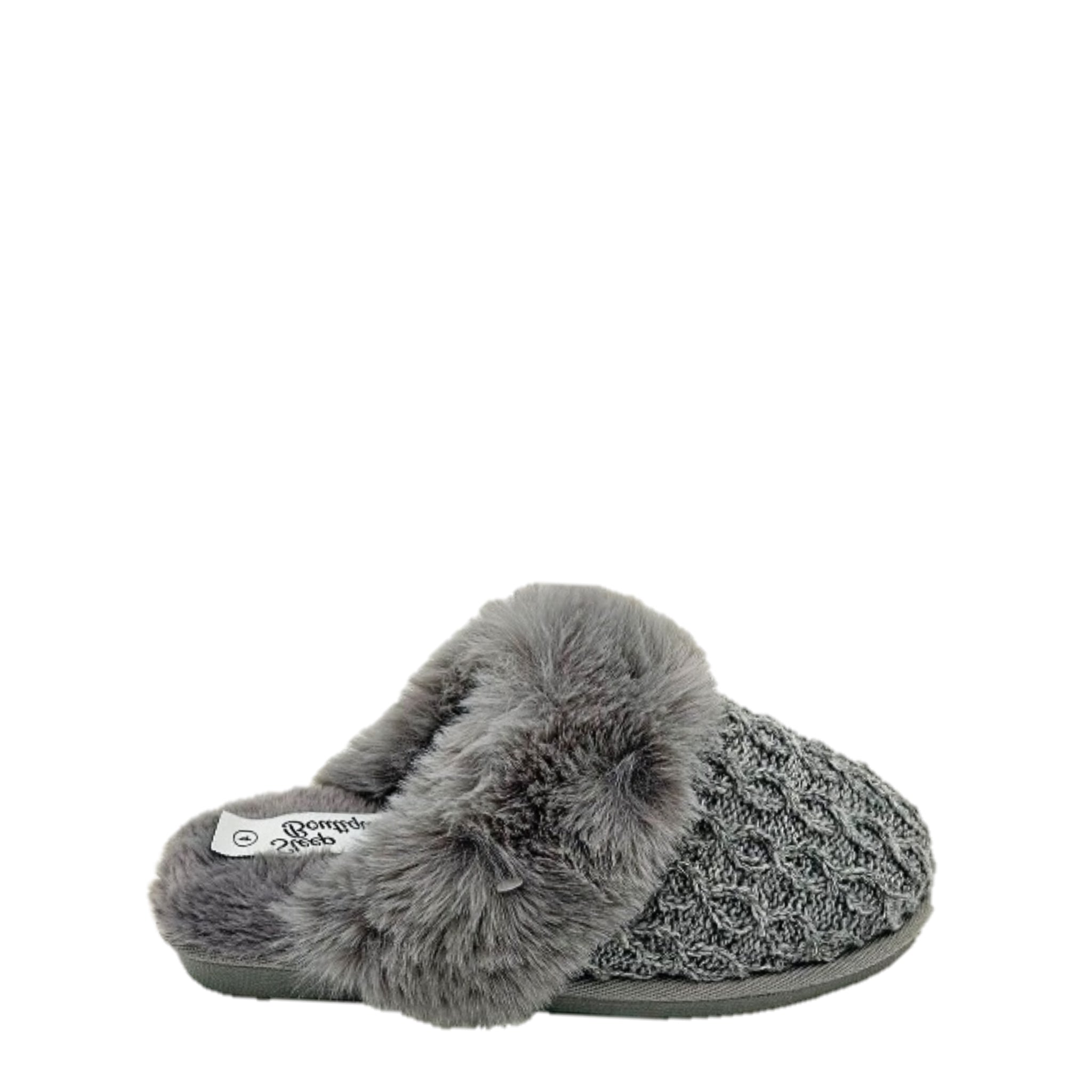 LS8923 SLIPPERS GREY