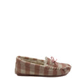 LS9824 SLIPPERS PINK CHECK