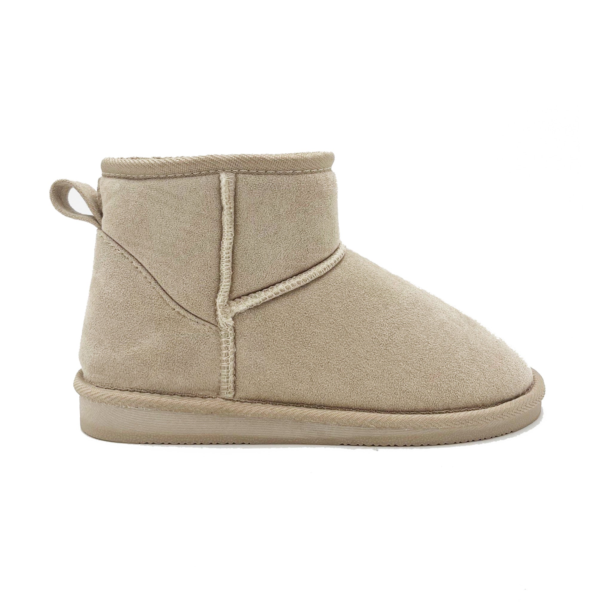 4-8'S 24521 14 ECRU MINI ANKLE BOOT