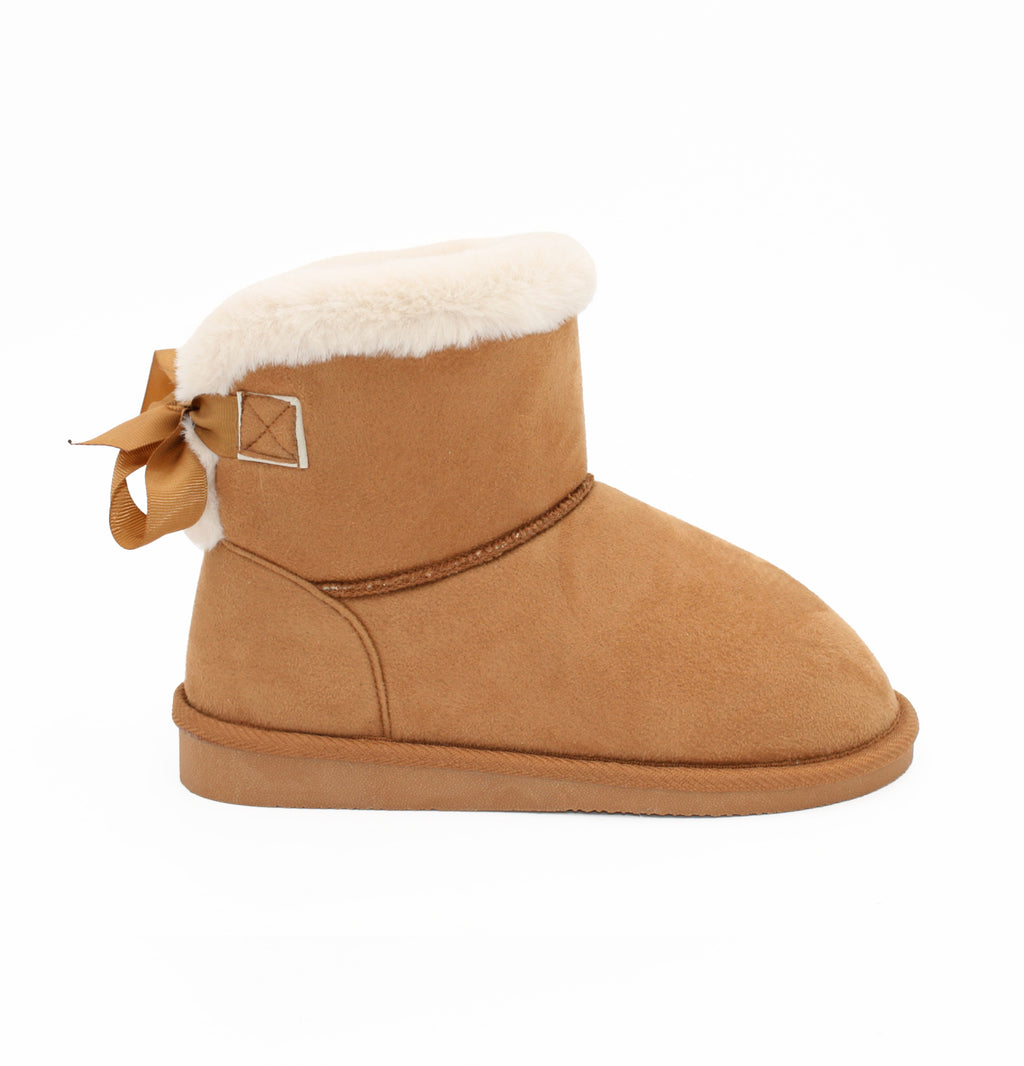 2-6'S 22334 GIRLS ALANA RIBBON ANKLE BOOT
