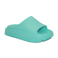 3-8'S 123321 LADIES MOULDED FLATFORM SLIDER