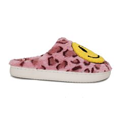 PINK LEOPARD SLIPPERS